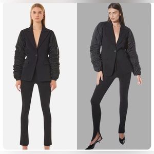 New Barney New York X Forever 21 Bomber Jacket Blazer Size M